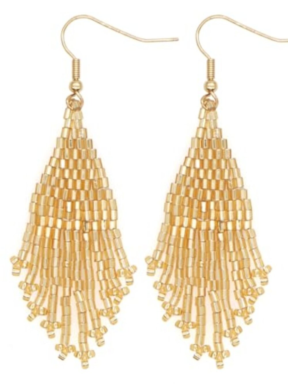 Beaded Long Tassel Dangle Earrings‎ for Women